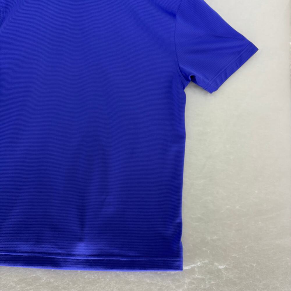 Under Armour Men's UA Tech Polo Purple HeatGear Loose Fit Medium - Picture 13 of 14